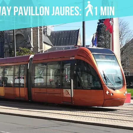 Tramway 10 Jaures Cosy Proche Gare Apartment Le Mans Ngoại thất bức ảnh