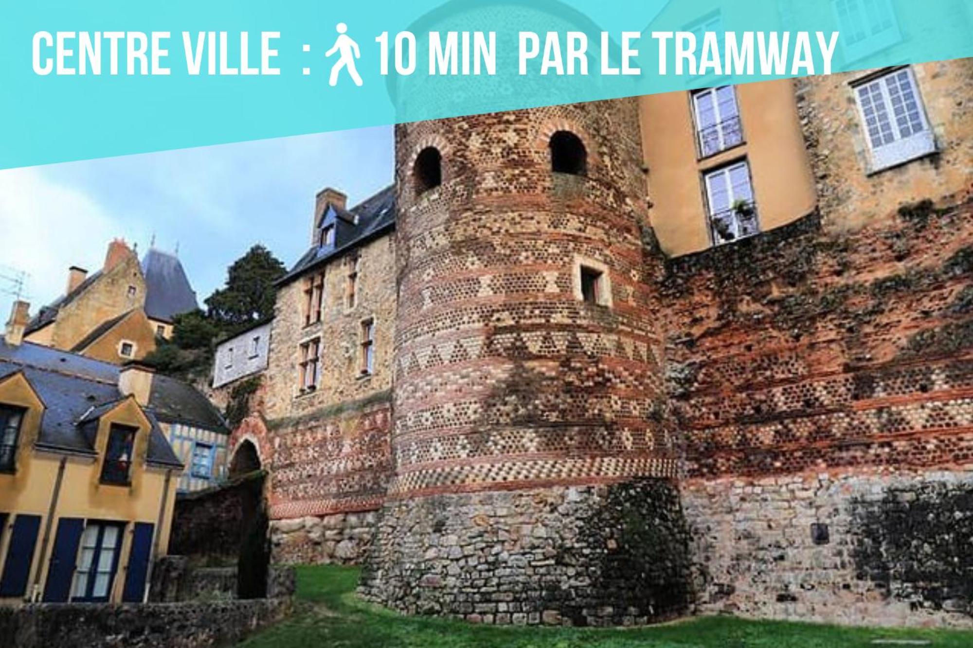 Tramway 10 Jaures Cosy Proche Gare Apartment Le Mans Ngoại thất bức ảnh