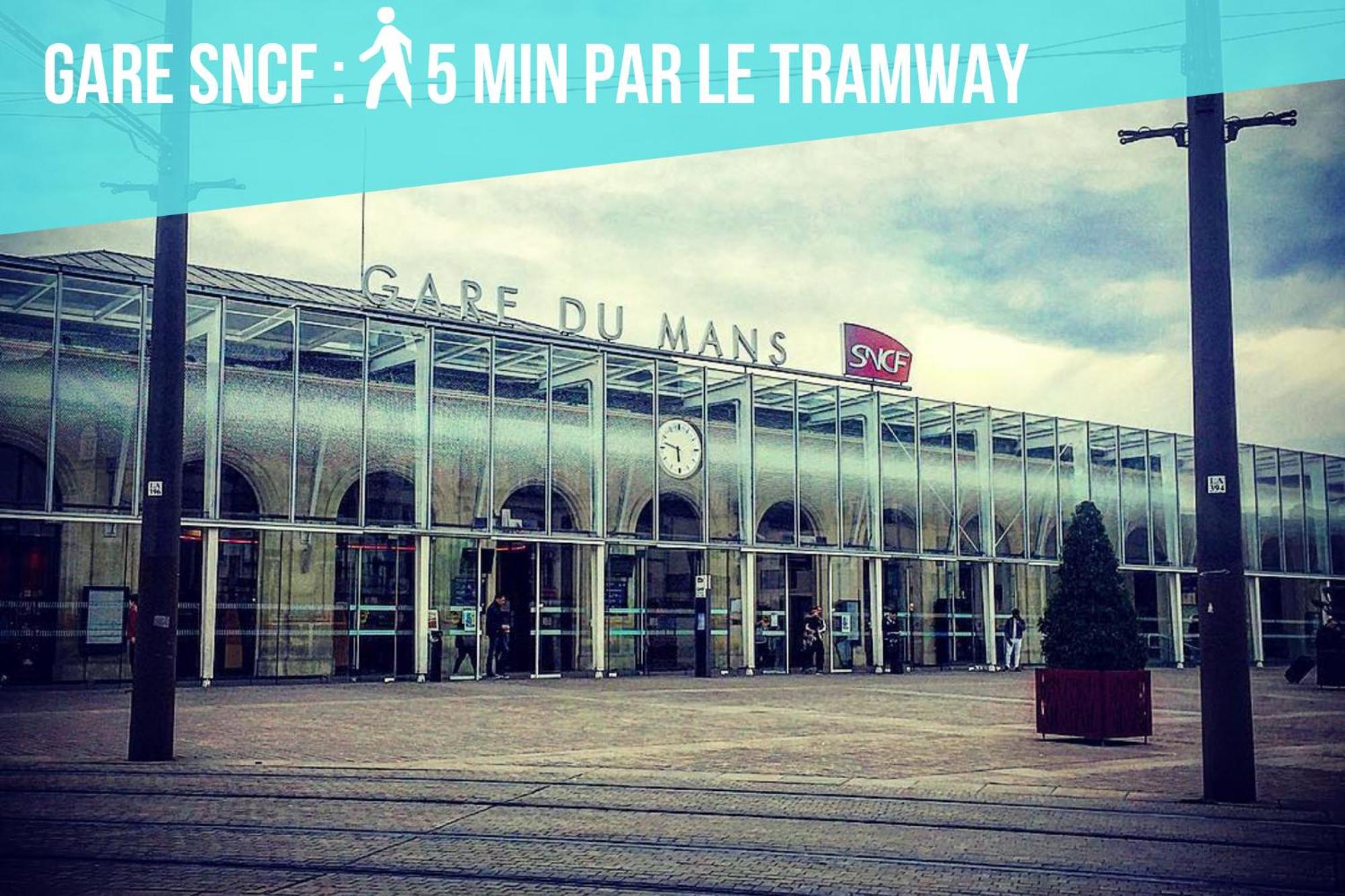 Tramway 10 Jaures Cosy Proche Gare Apartment Le Mans Ngoại thất bức ảnh